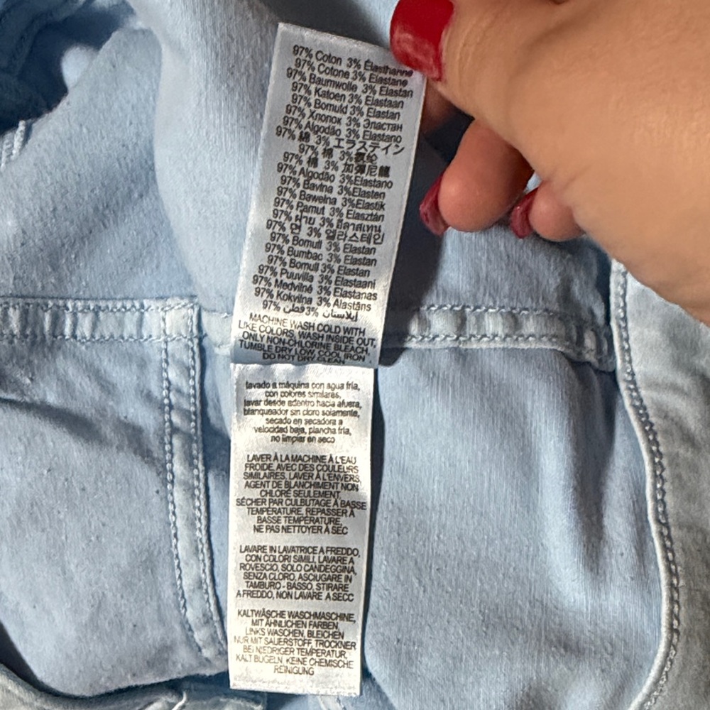 MICHAEL KORS Light Blue Denim Jacket - Picture 8 of 8